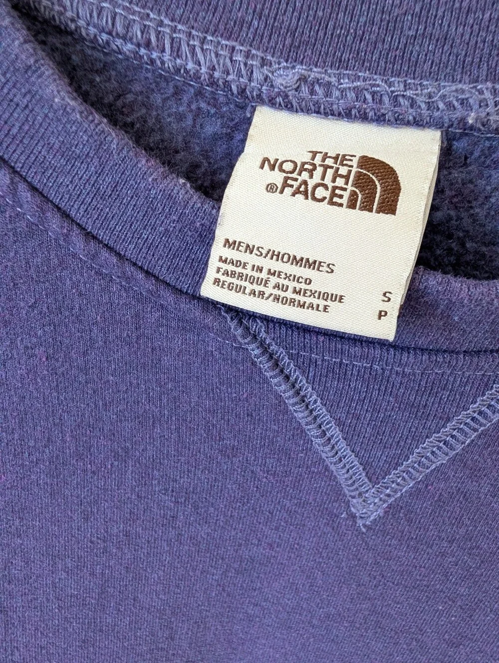The North Face Purple Crewneck Sweatshirt